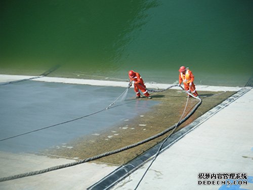 河壩聚脲涂料防水噴涂施工