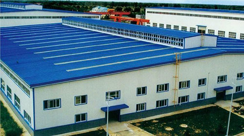 雙組份彩鋼瓦防腐涂料聚脲施工案例