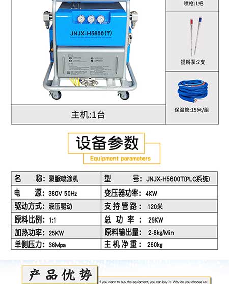 H5600(T)PLC聚脲噴涂機 -3